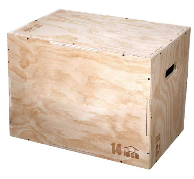 Plyometrics Training jump box wooden box