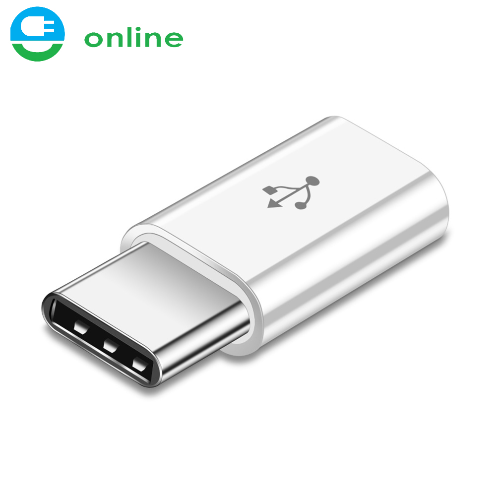 Адаптер Eonline Mini Micro USB на Type C для Samsung S8 S9 Xiaomi Huawei Зарядное устройство USB Micro Type C конвертер адаптер