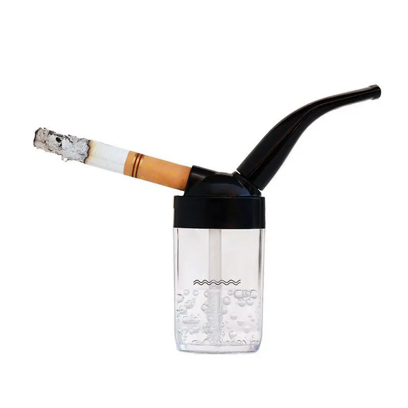 Smoking Plastic Water Pipe Recyclable Cigarette Holder weed herb Water Pipe