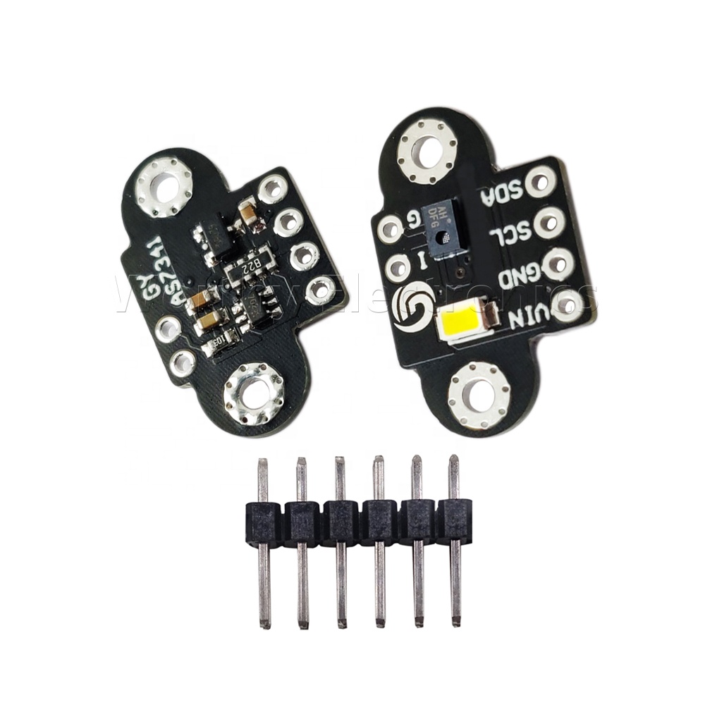 Electronic module 11-channel light component discrimination spectral analysis color GY-AS7341 spectrometer sensor module