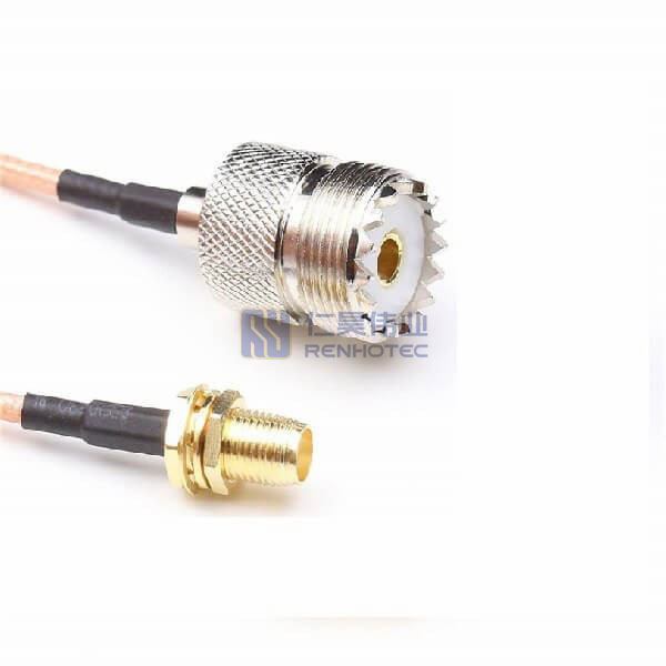 Удлинительный кабель RF с гнездом SMA в гнездо UHF SO-239