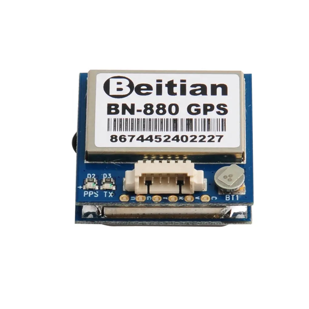 DIYmalls Beitian BN-880 GPS Module w/Flash HMC5883 Compass + Active Antenna Support Glonass Beidou for Arduino Flight Control