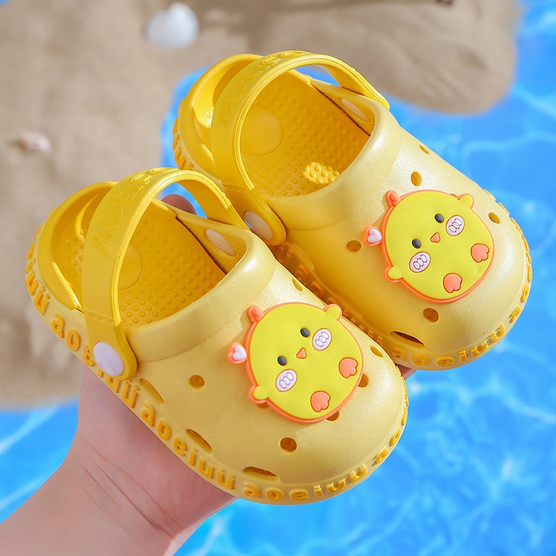 TX custom toddler EVA cute cartoon breathable soft baby mule children beach sandals garden shoes clog slipper for kid
