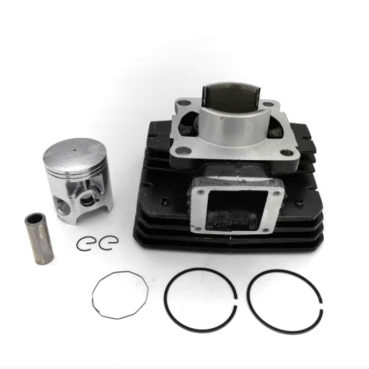 2021 New Design Motorcycle Aluminum Cylinder Block Bore Size 56mm Rxz135 Cylinder Motorcycle Piston Kits