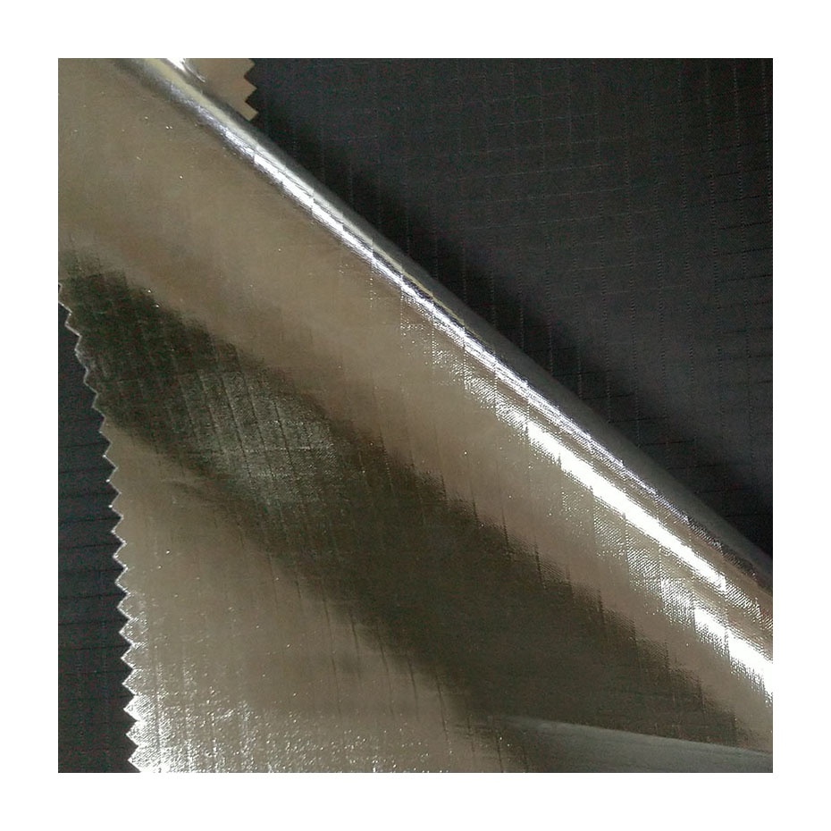 New products on China market polyester taffeta ripstop silver reflective fabric for photography