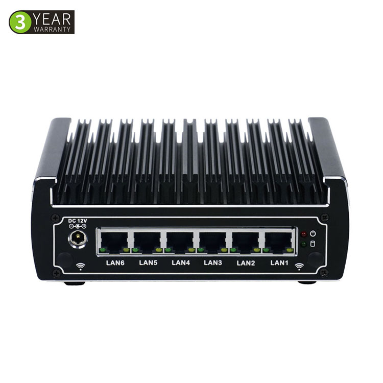 Горячая Распродажа, мульти-lan брандмауэр Мини компьютер i5-7200u двухъядерный мини ПК pfsense, мини-ПК