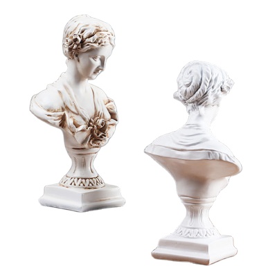 Women Sculpture Nordic Woman Sculpture Vase Resin Craft Resin Home Fashion Decoration