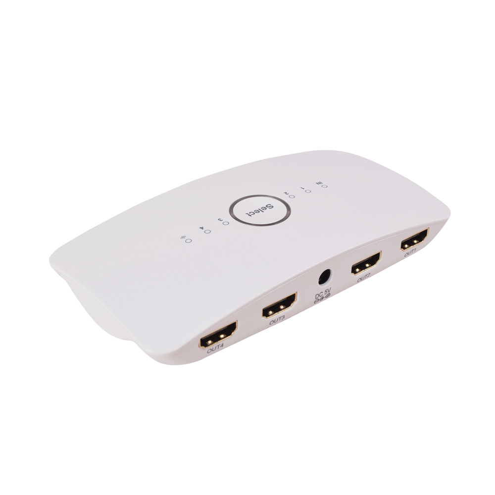 HDSP0014M1 семейный игровой 3D 1080P HDMI 2,0 разделитель 1x4 со сканером