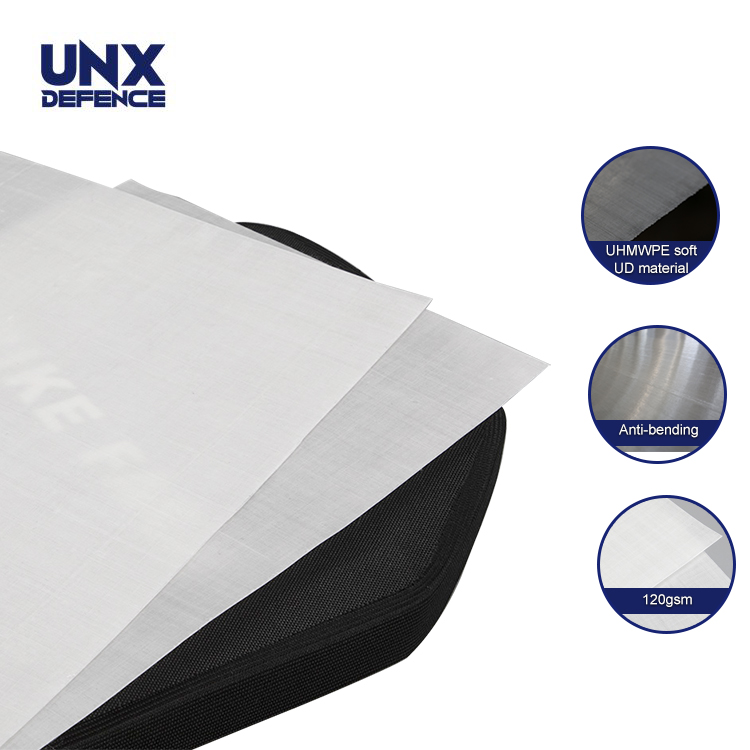 Пуленепробиваемая ткань UHMWPE для жесткой панели, мягкие тканевые материалы UHMWPE