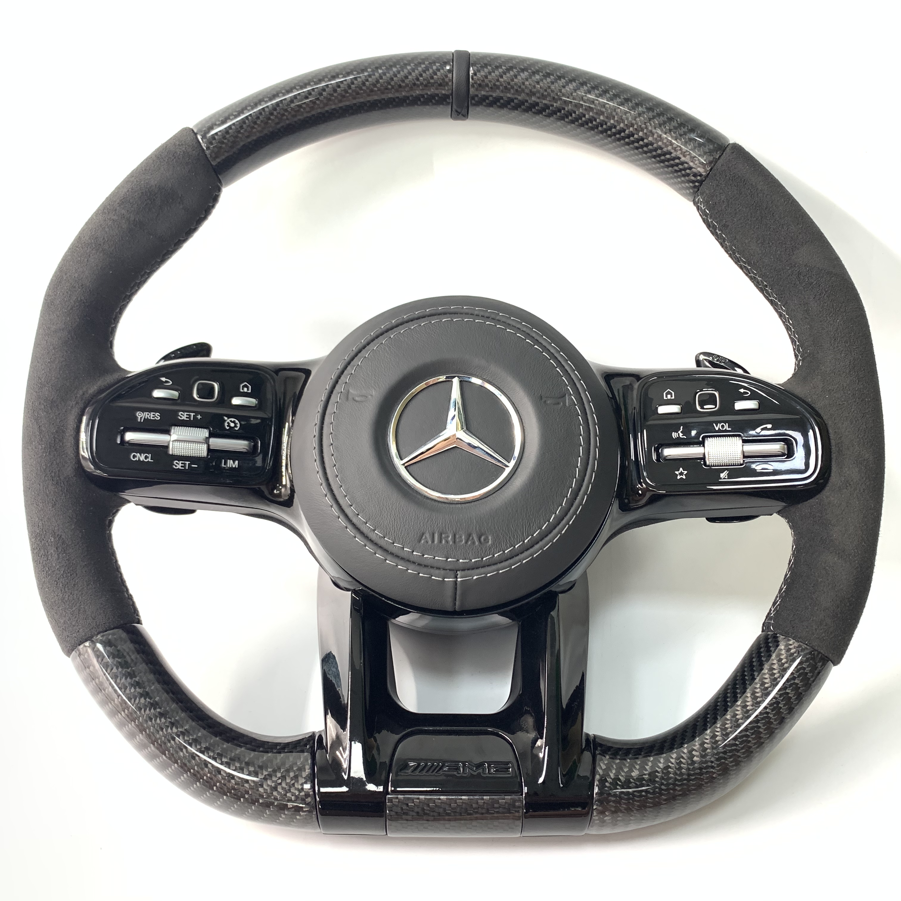 Карбоновый дизайн рулевого колеса для MB w205 w176 w246 c218 w253 w117