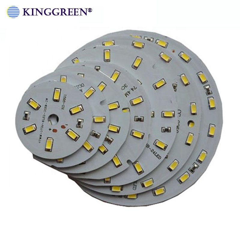 High Quality 12V input round type aluminum PCB with 5630SMD LED light board 3W/5W/7W/9W/12W/15W/21W/30W/45W