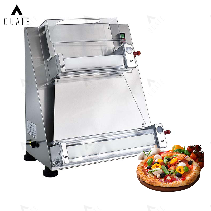 Automatic Maker Pizza Press Dough Sheeter Mini Commercial Roller Base Making Pizza Machine For Restaurant