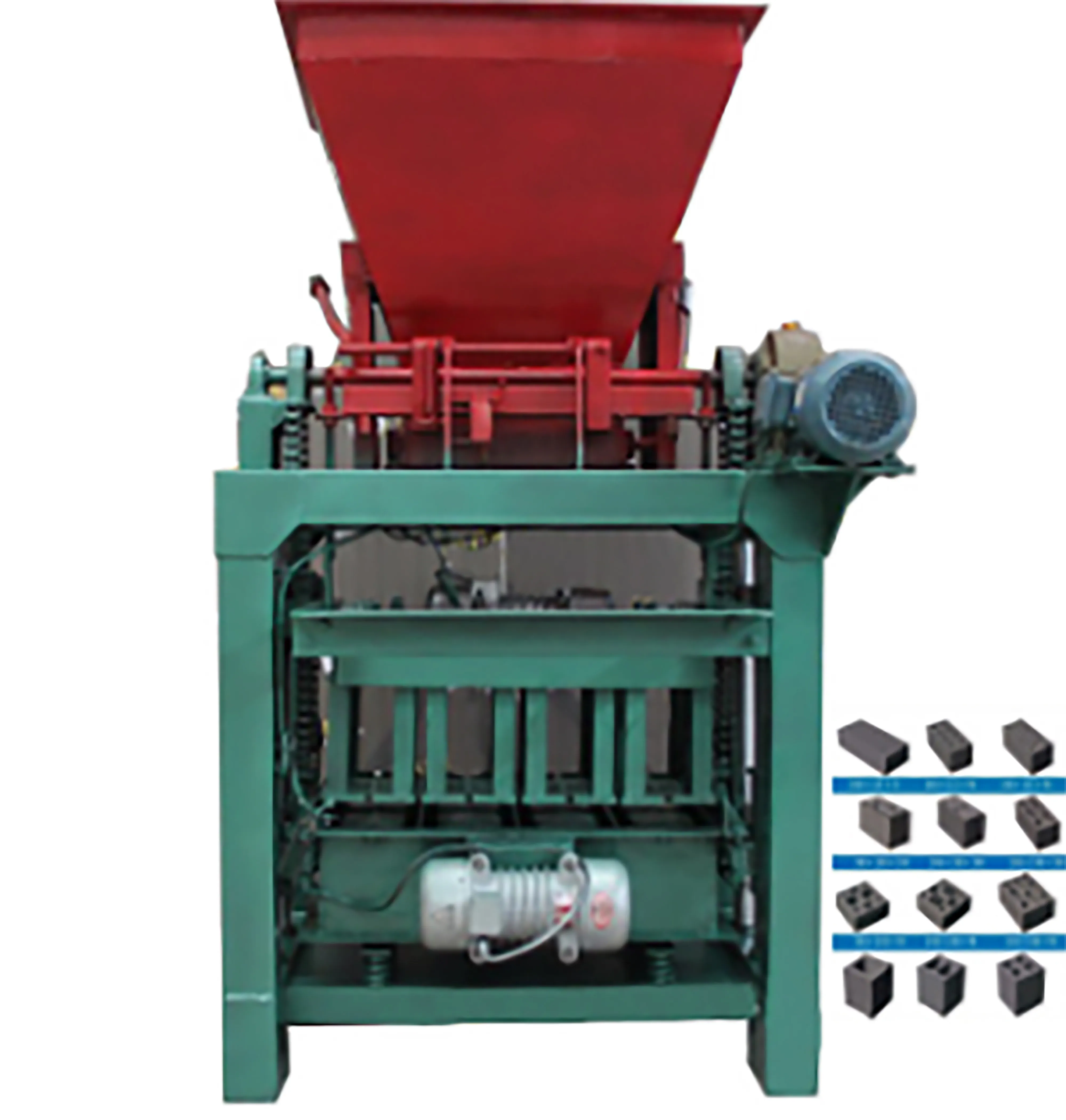 2021 New Product Concrete Cement Brick Making Machines High Efficiency Grass Planting Brick Maker For Road Construction