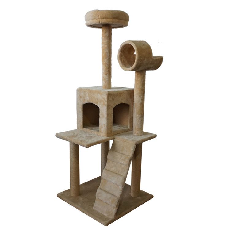 Exquisite Technical Scratching Post And Hammock Tower Stand Product Tree Furniture Cat Scratcher Cat Tree House