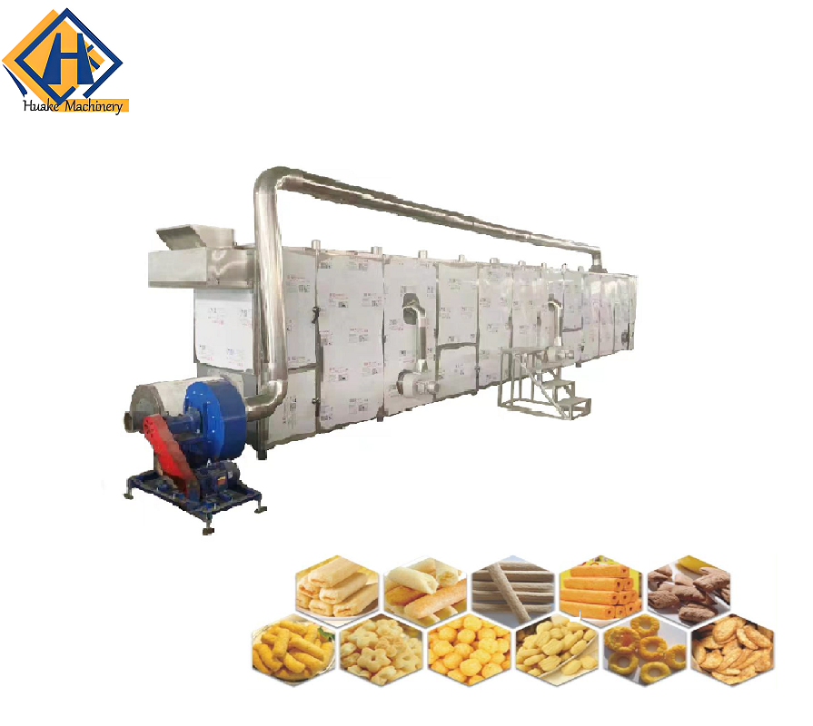 Large Food Dehydrator Continuous Oven Curing Tunnel Oven For Pizza Tortilla Tunnel Type Baking Oven