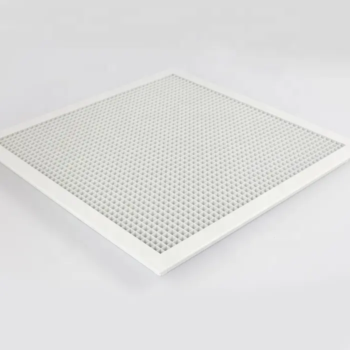 Ventilation Exhaust Air Conditioner Aluminum Egg Crate Grille Diffuser For Ceiling
