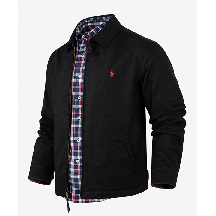 Men's New Fall Micro Label Embroidered Casual Jacket Fashion Loose Coat Bomber Jacket Waterproof Wholesale Bomber Jacket for Men
