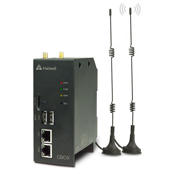 Облачная коробка Haiwell CBOX для связи с MQTT серверной ERP системой MES
