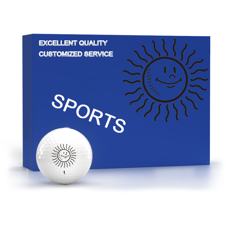 Hot selling OEM Customize Printing Logo Tournament Ryder Cup 3 Piece Golf Ball