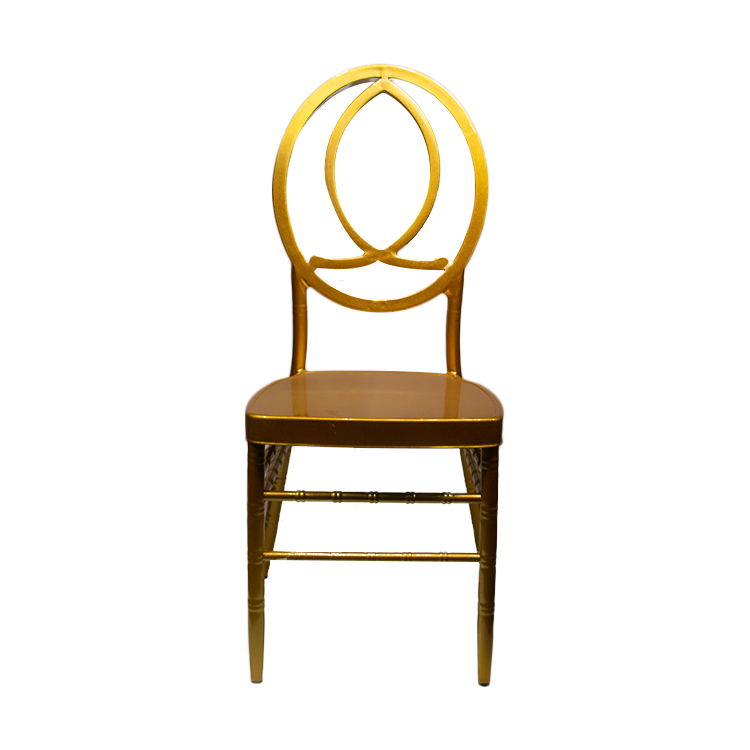 Steel Material Hard Seat Metal Sheet Chair Wholesale Hotel Banquet Wedding Chair Chiavari Chair