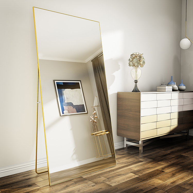 Luxury Design Wholesale 5 Star Gold Mirror High Quality Decoration Wall Mirror Designs