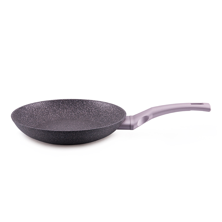 Custom aluminum pans nonstick customized non stick non-stick egg pancake fri tefal frying pan set with wooden handle