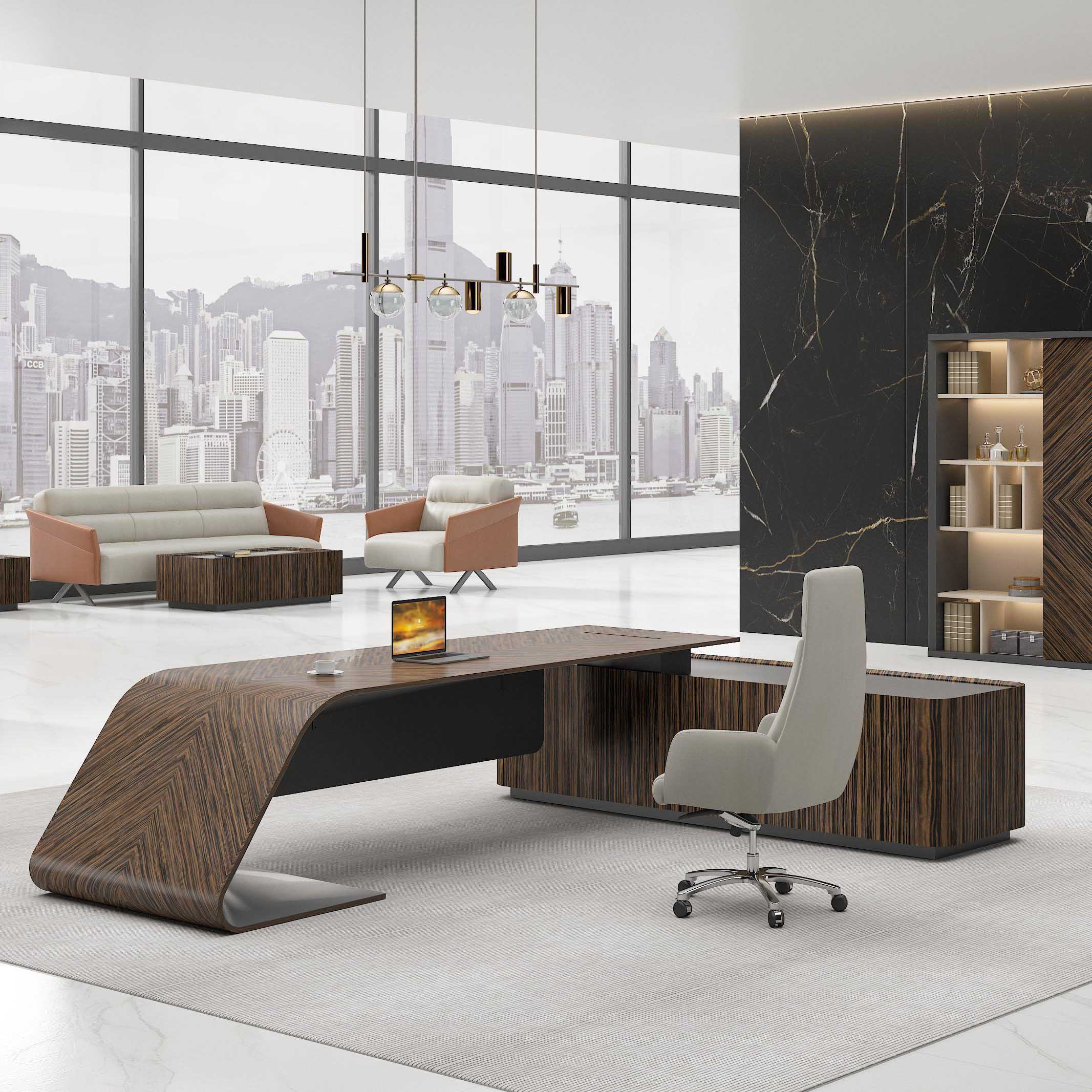 Luxurious Brands General Manager Office Desk Modern Design High End Executive Office Furniture For Boss