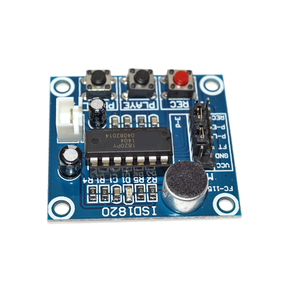 Okystar OEM/ODM модуль записи голоса Модуль распознавания голоса ISD1820 для Arduino