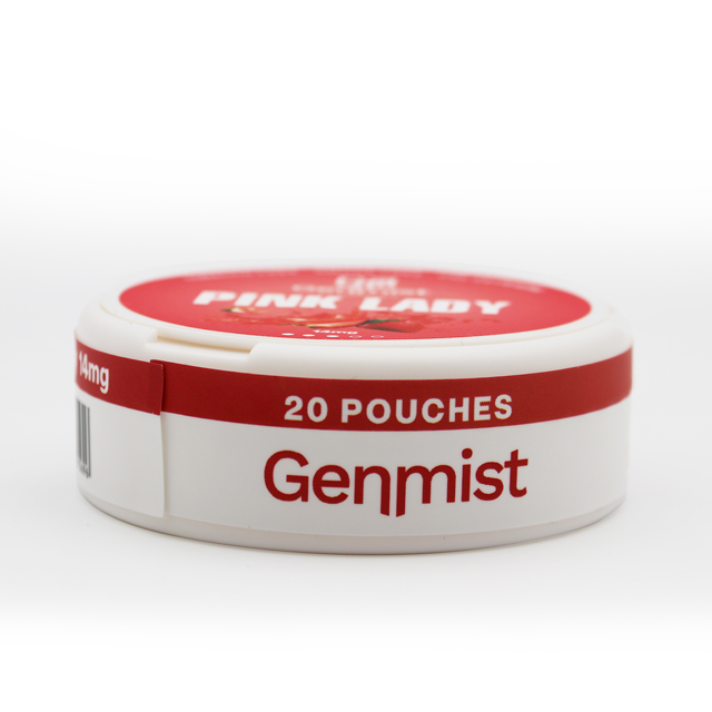 Genmist Nic0tine Pouch Snus Strawberry Flavors 9mg