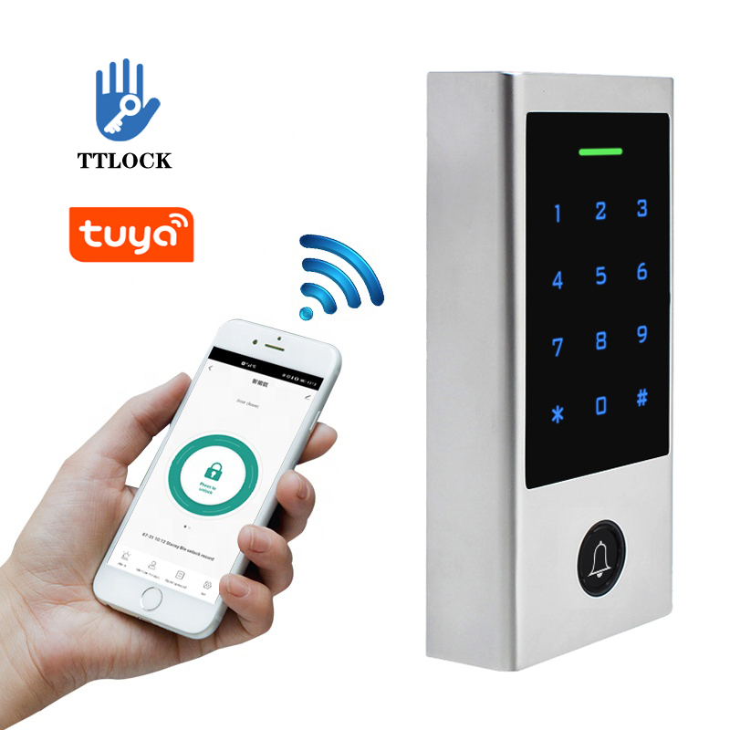 Умная Система контроля доступа Tuya Wifi ip66, Водонепроницаемая клавиатура управления доступом к дверному звонку