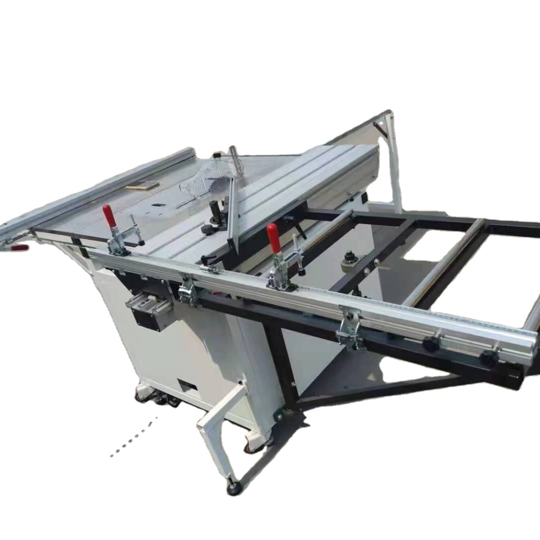 Sliding Table Saw для Wood Cutting, Small Woodworking, Precision Panel Saw, Multi-Purpose Push Table Saw