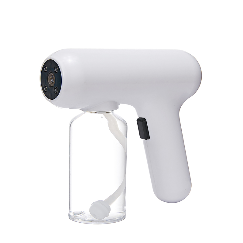 2021 New 3000mAh Wireless Portable Handheld Alcohol Disinfection Blue Ray Nano Spray Gun