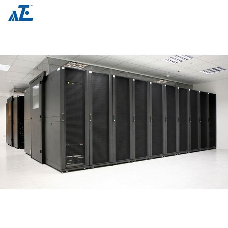 Глубокий центр обработки данных 42U, 1200 мм, IT Серверная комната, модульное решение для сдерживания холодного коридора со встроенным точным охлаждением