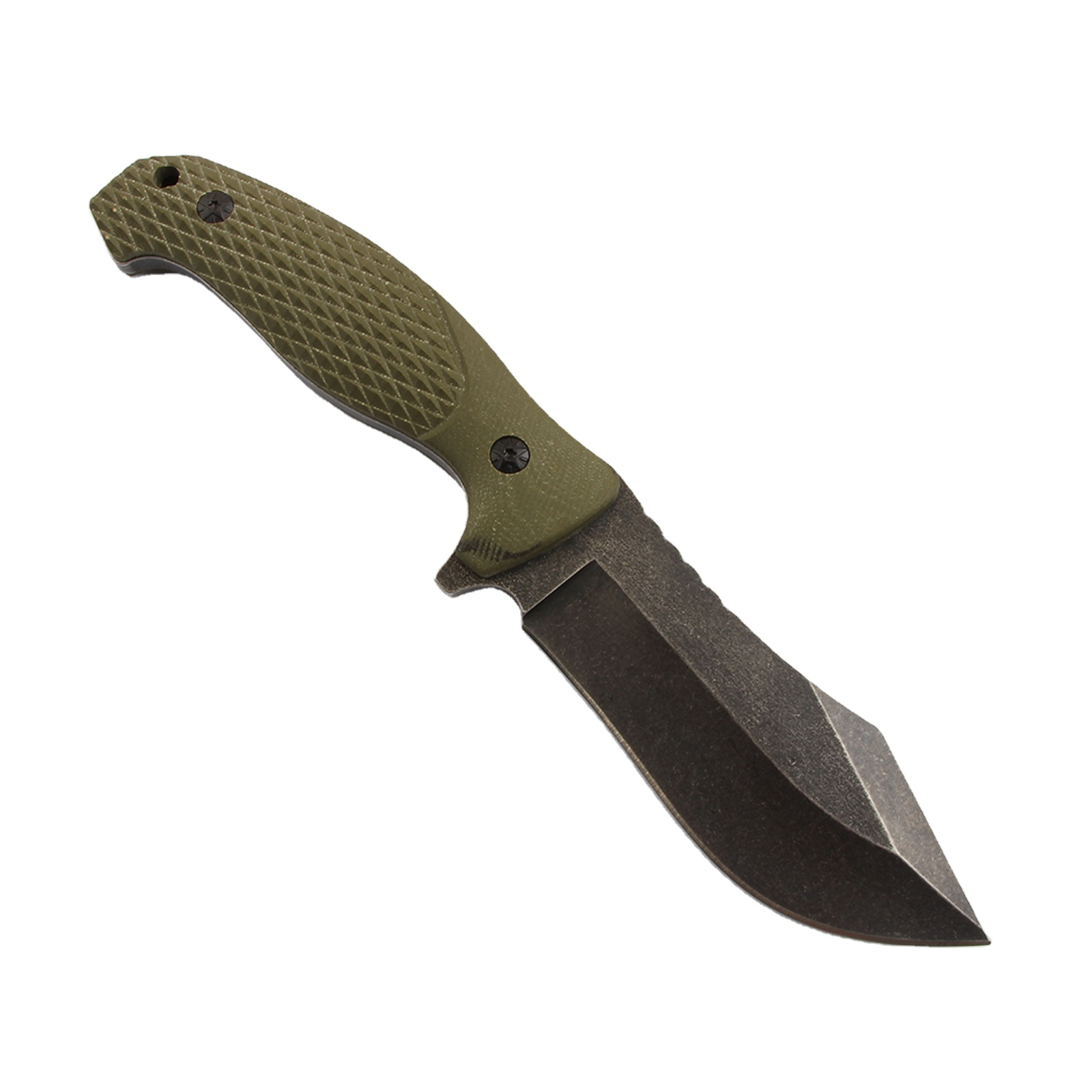 10 "фиксированное лезвие коламбийский нож для выживания охоты G10Handle Походный нож