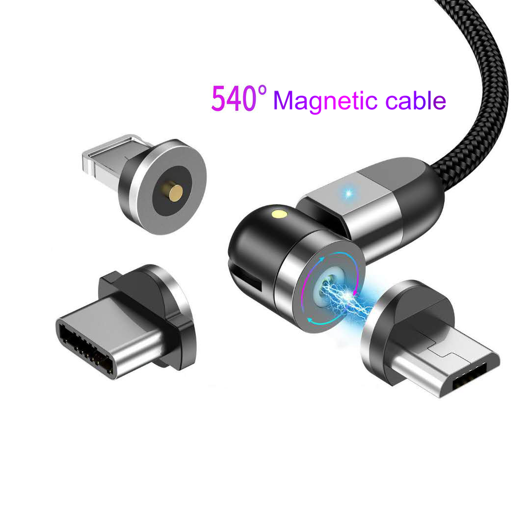 OEM магнитный кабель USB Type C быстрое зарядное устройство Micro USB Магнитный кабель для передачи данных для IPhone