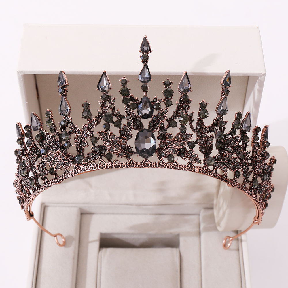 DA223 BRIGHT Big Crown Accessories European and American Style Rhinestone Baroque Diamond Wedding Bride Crown 1pc/opp Bag CN;ZHE