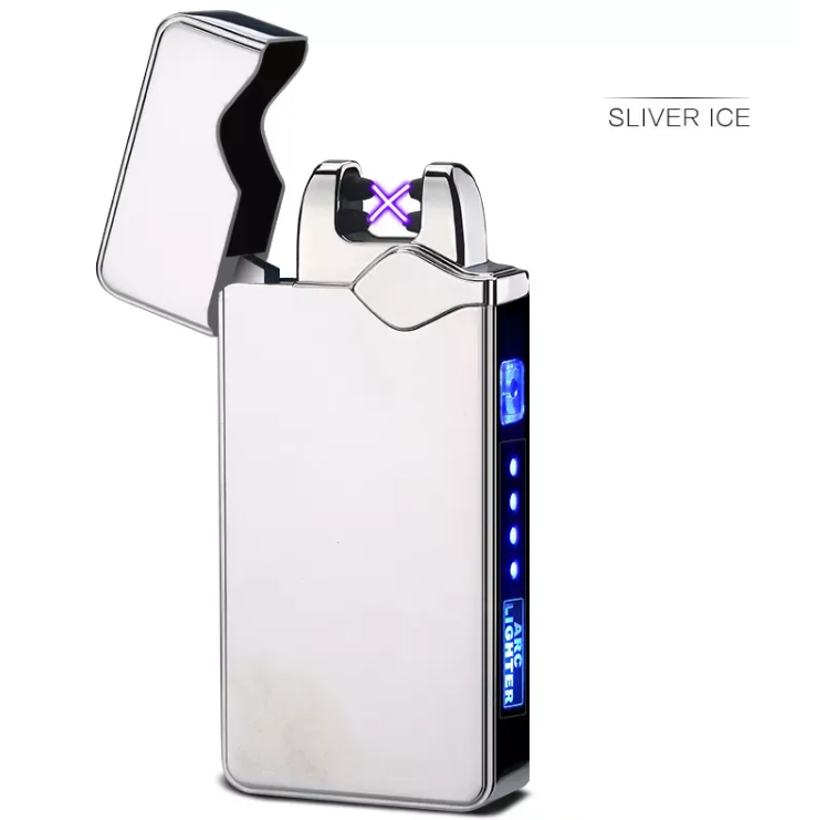 Многоразовые ветрозащитные USB-зажигалки с логотипом на заказ, мощный фонарь для сигар, аксессуары для курения, зажигалка