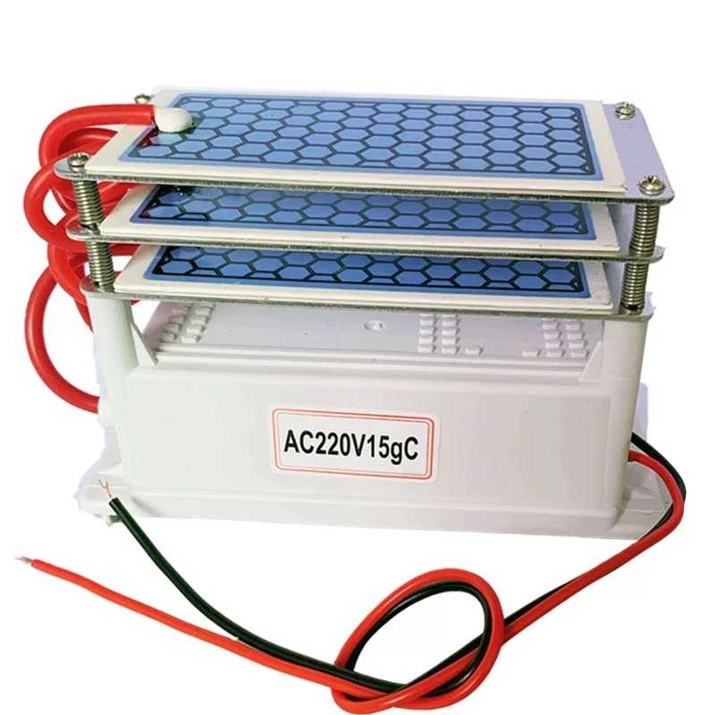 110v 220v генератор озона 10g 15g встроенный длинный срок службы керамическая плита озонатор воздуха воды очиститель воздуха для дома и озоновый очиститель воздуха