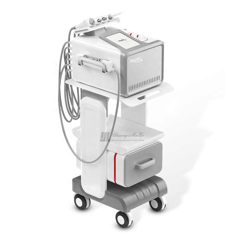 profesional 6 in 1 non invensive inject skin machine face lifting RF needle free mesotherapy
