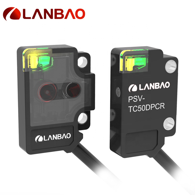 LANBAO оптический датчик приближения DC 10-30V PNP NC фотоэлектрический переключатель
