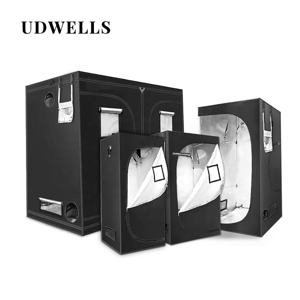 UDWELLS 300x300x200 120x120x80 10x10 огромный 1680D прочный Майларовый комнатный растительный тент