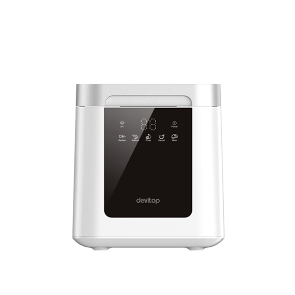 Devitop exquisite appearance unlimited placement fruits and meats detoxifying machine uvc light technology