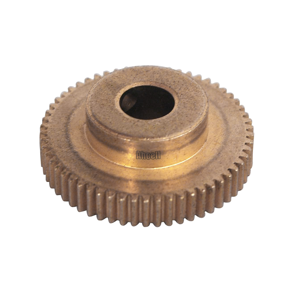 OEM High Precision Sintered Bronze Transmission Spur Gear Machining Brass Worm Spur Bevel Gear For Box