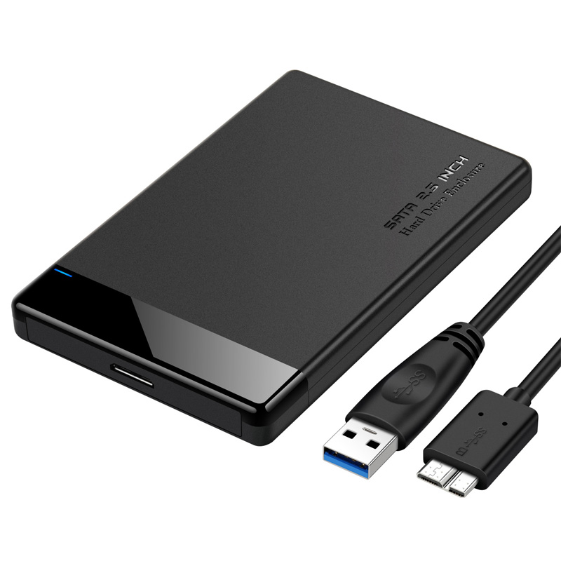 2,5 дюймовый Usb 3,0 внешний корпус Sata Ssd Usb 3,0 пользовательский пластиковый бокс для жесткого диска корпус для жесткого диска