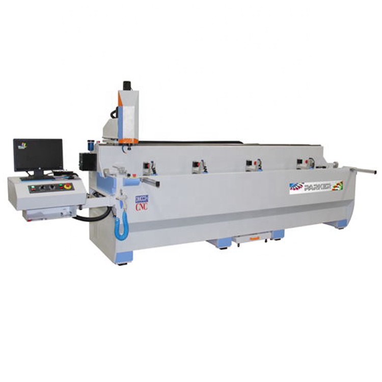 Сверлильный и фрезерный станок DMCC3H CNC для алюминиевого профиля