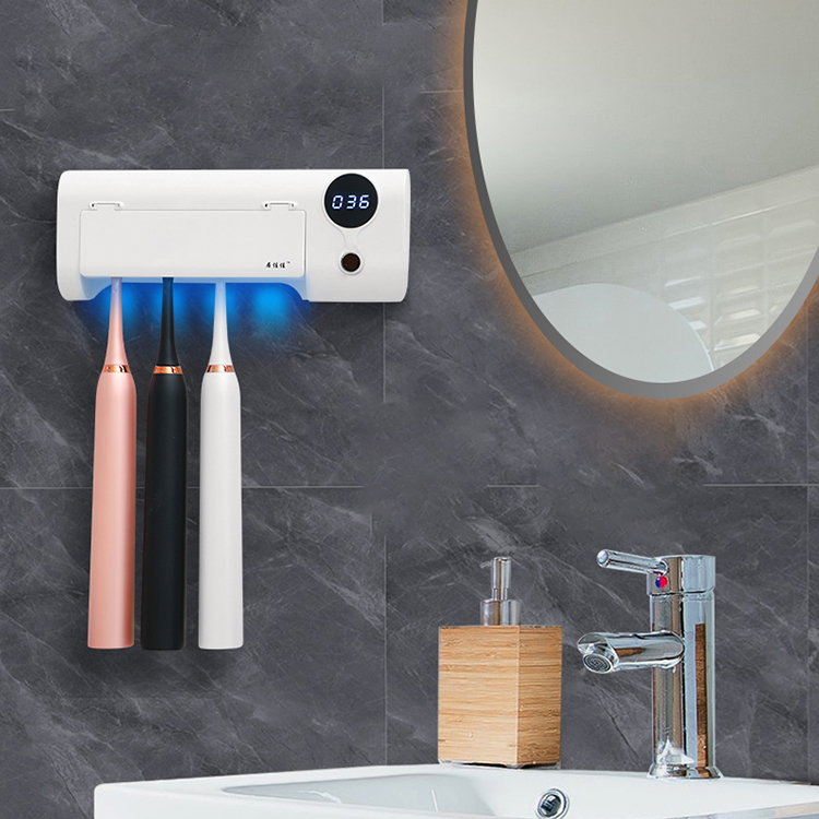 Smart Induction UV Electric Toothbrush Sterilizer Toothbrush Holder Sterilization Disinfection Toothbrush Uv Sterilizer