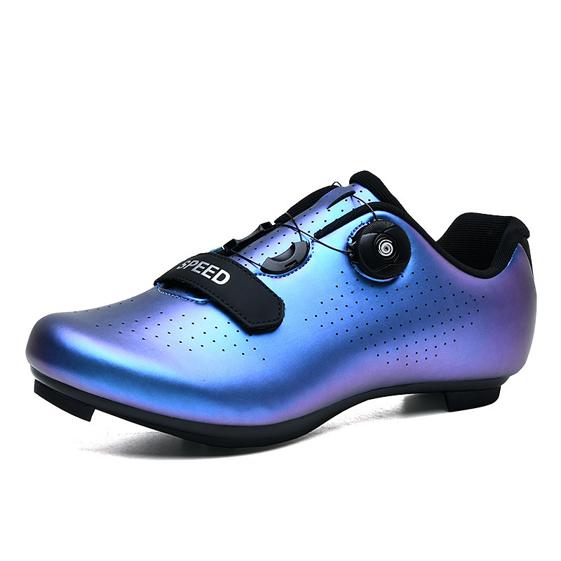2021 spring new color cycling shoelace lock without lock men and women non-slip breathable mountain bike sports running shoes