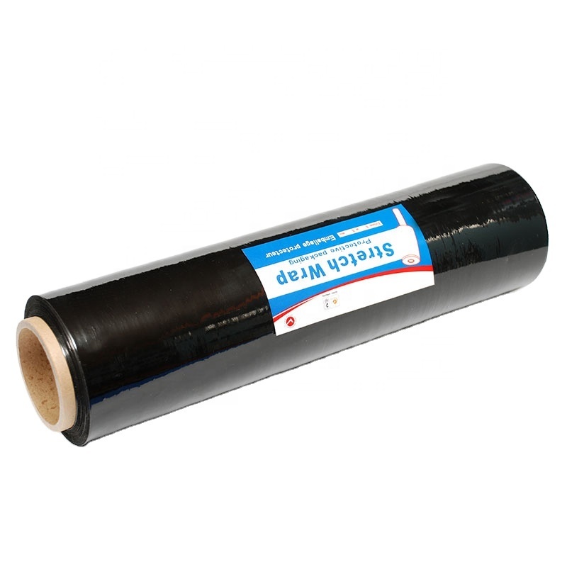Wholesales PE Stretch Film Producer Carton Pallet Wrapping Film Protect Goods High Stretch Rate Film Double Side Stick