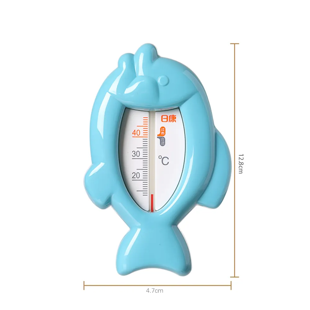 Новый дизайн рыбы форма BPA бесплатно детская Ванна термометр RK-3642