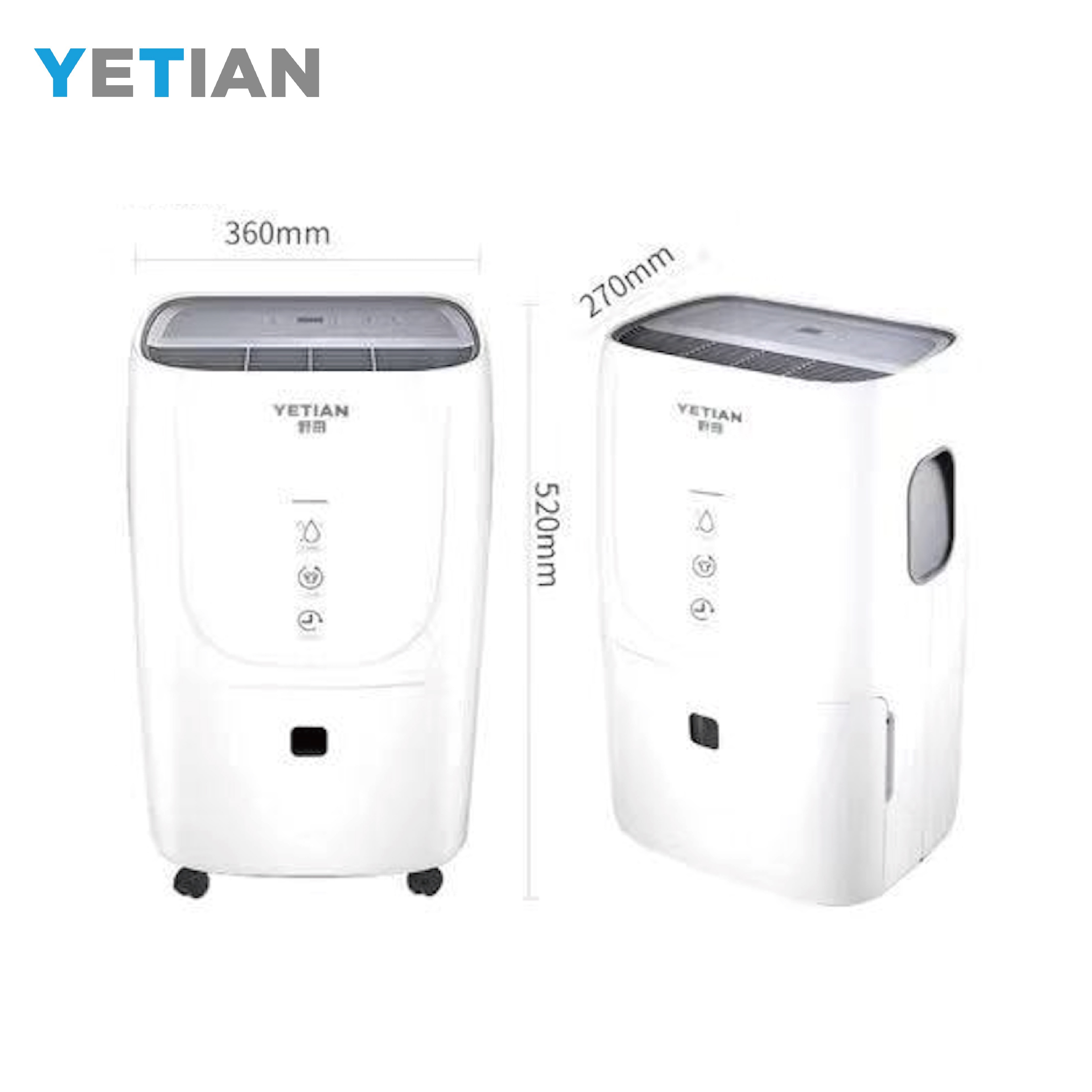 10L/D-80L/D портативный осушитель воздуха для дома с регулируя влажность в помещении осушитель